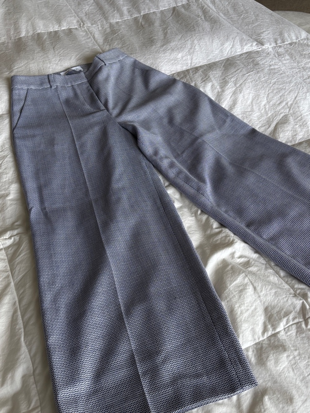 The Fold London Wide-Leg Dress Pants Sz 8